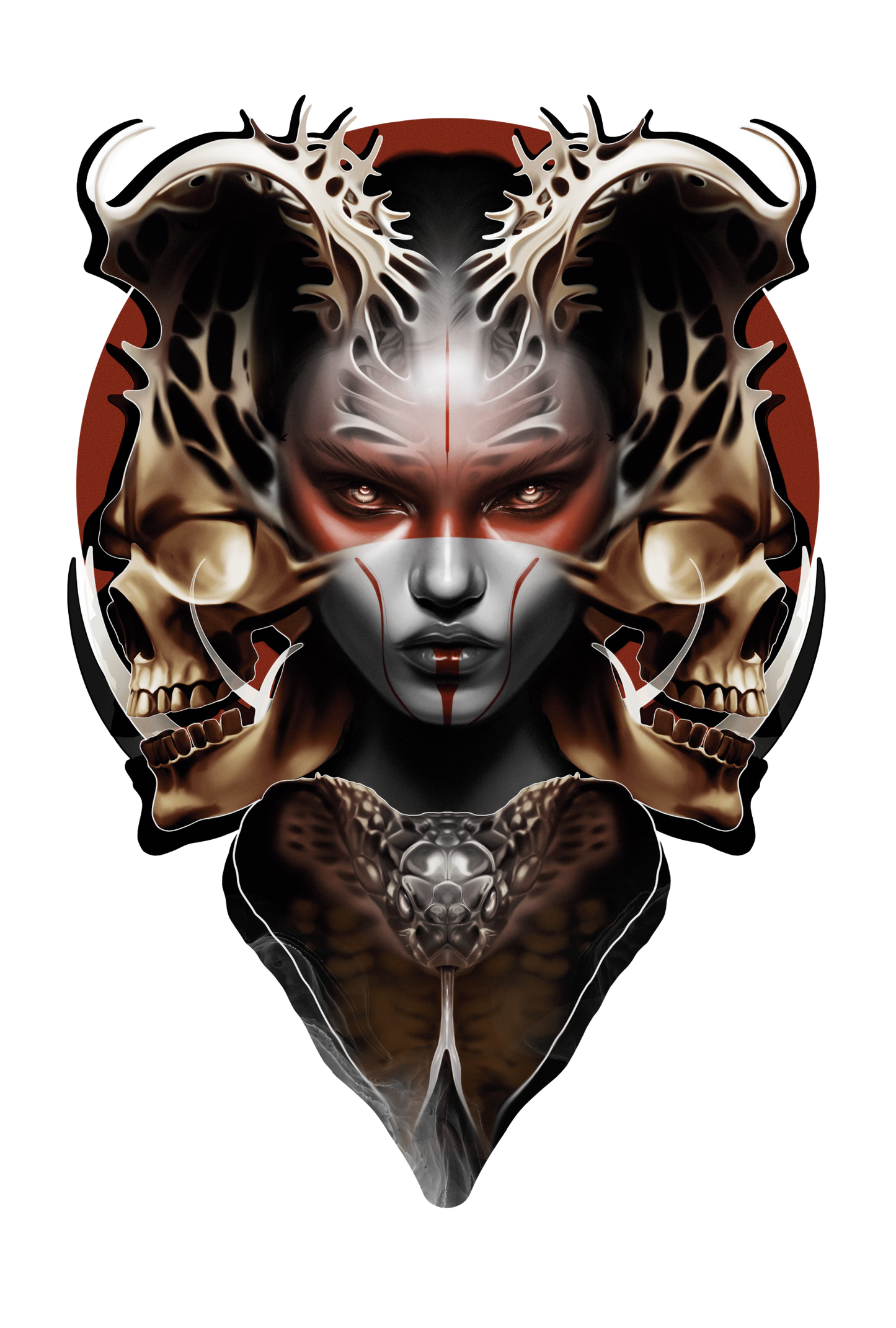 Crimson Halo - Signed